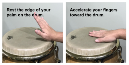 how to play prep and toe stroke for toe stroke on drum technique