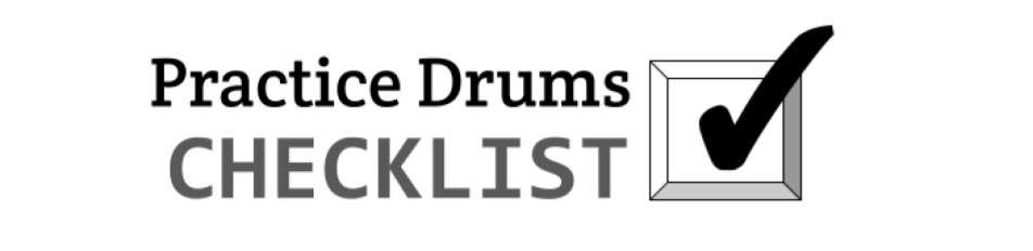 practice drums checklist free download
