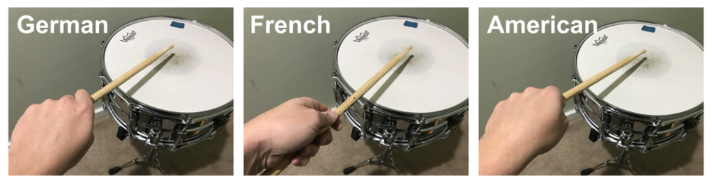 Drum Sticks & Grips, How To Hold (Grip) Drum Sticks