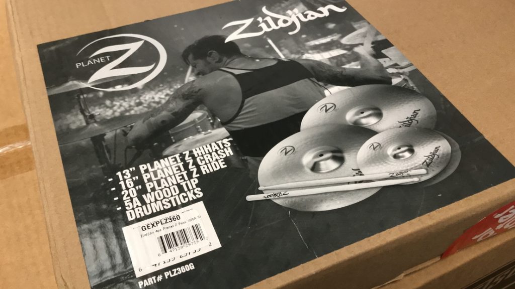 Zildjian planet z cymbal pre-pack best beginner drum set