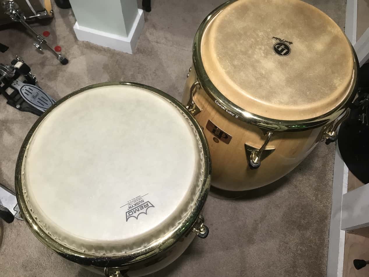 two conga drums