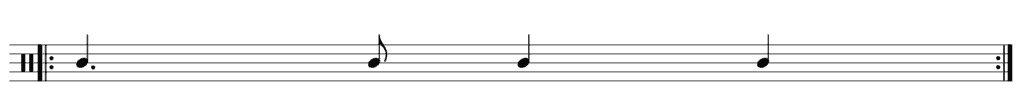 habanera rhythm latin music notation